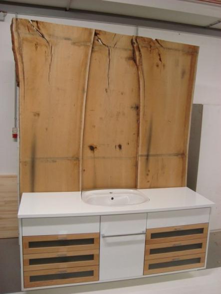 waschtisch mit wand und schubladen 